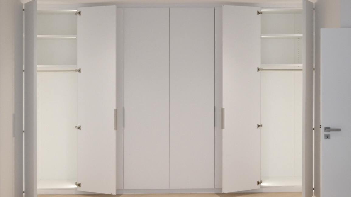 Individualisierung par excellence: Einbauschränke aus der Tischlerei | Schreinerei Korfmacher.